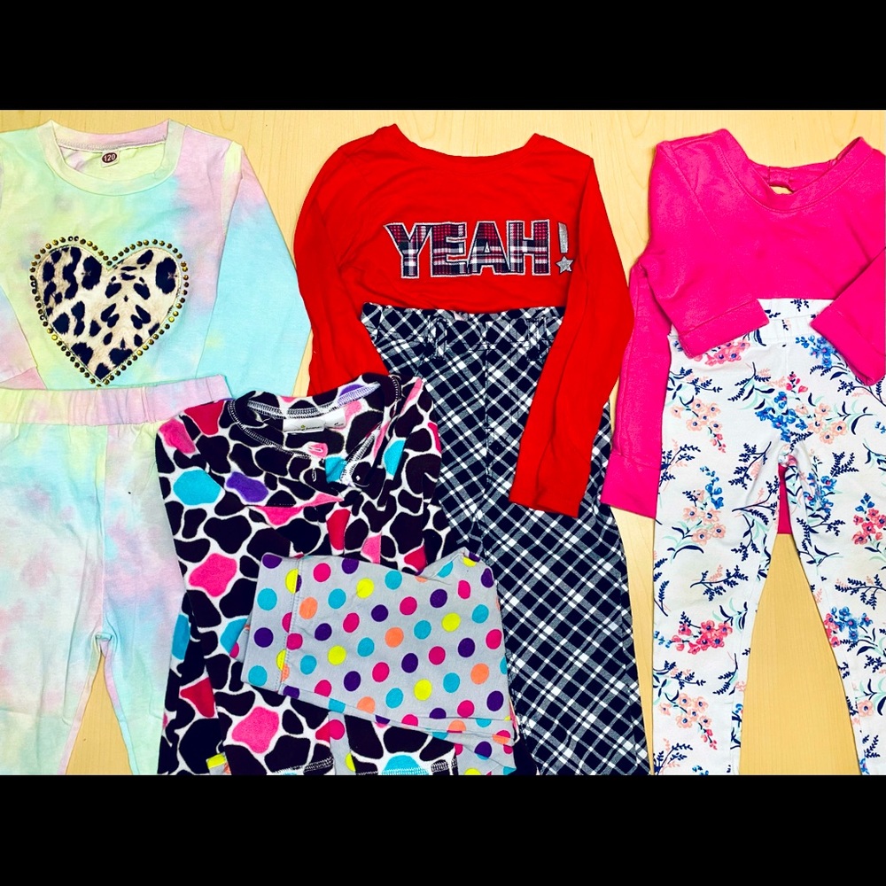 4T Girls fall/winter lot - 4 outfits/8 pieces